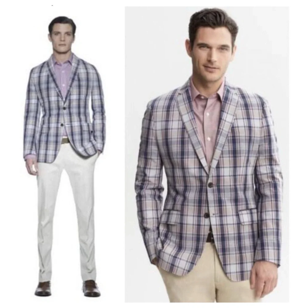 Banana Republic Mad Men Collection 1960s Retro  Plaid
